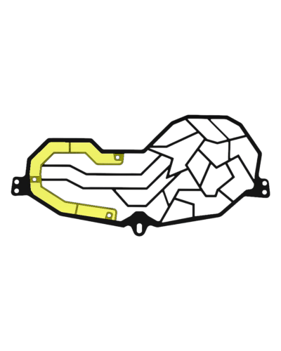 Honda Crf Rally 250 Far Koruma Flex