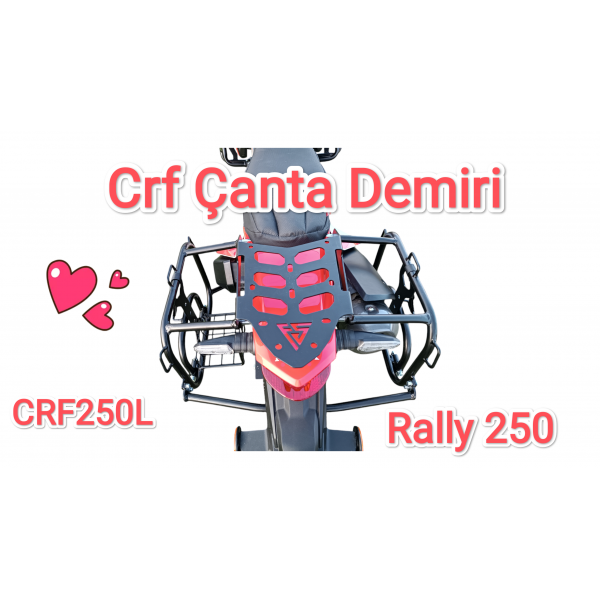 Honda Crf 250l ve Rally Yan Çanta Boru Tipi Honda Crf 250l ve Rally Yan Çanta Boru Tipi