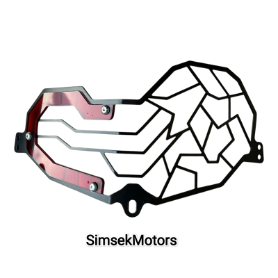 Honda Crf Rally 250 Far Koruma Kırmızı Flex Honda Crf Rally 250 Far Koruma Kırmızı Flex