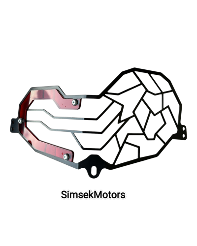 Honda Crf Rally 250 Far Koruma Kırmızı Flex